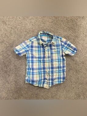 Boys Carters Button Down Shirt size 5